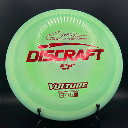 Discraft 6X Paul Mcbeth ESP Vulture