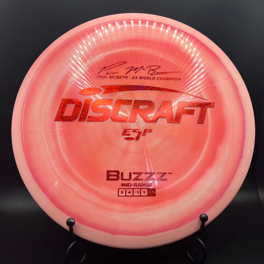 Discraft 6X Paul Mcbeth ESP Buzzz