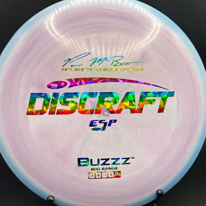 Discraft 6X Paul McBeth ESP Buzzz